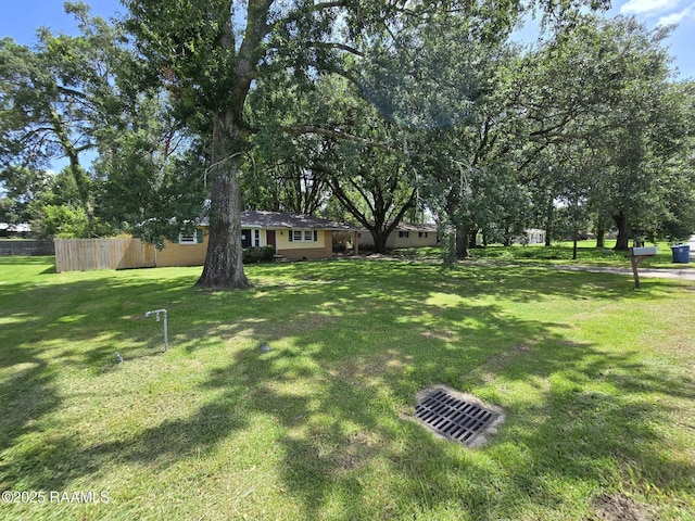 110 Judge Dr, Lafayette, LA 70507 - view of yard