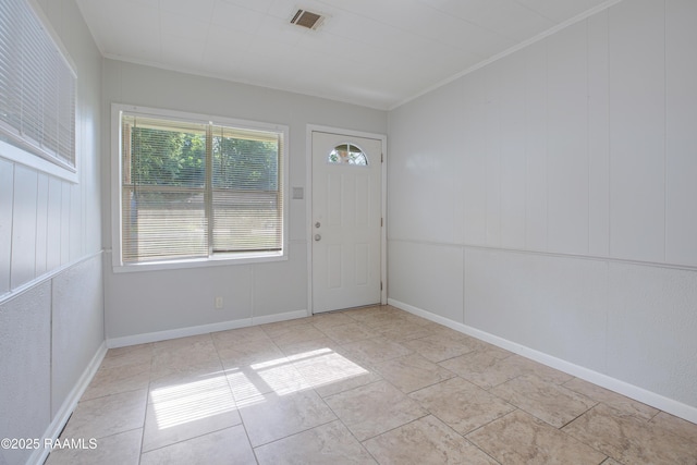 204 Doc Duhon St, Lafayette, LA 70501 - foyer with crown molding and baseboards