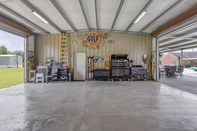 1054 Preston Broussard Rd, Arnaudville, LA 70512 - view of garage