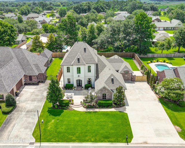 506 Terrell Ct, New Iberia, LA 70563 - aerial perspective of suburban area
