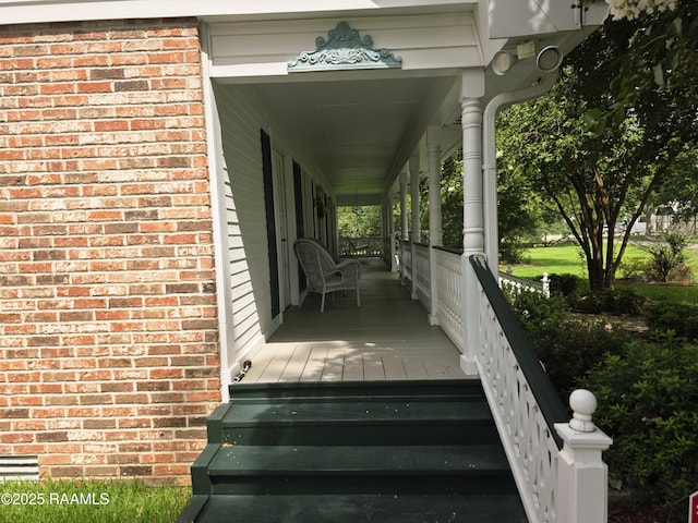 104 Running Deer Dr, Lafayette, LA 70503 - entrance to property with a porch