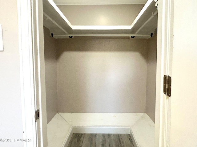 104 E Coleman St, Opelousas, LA 70570 - walk in closet featuring wood finished floors