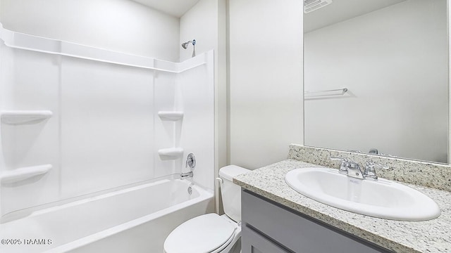 322 White Pine Dr, Lafayette, LA 70501 - bathroom featuring vanity and tub / shower combination
