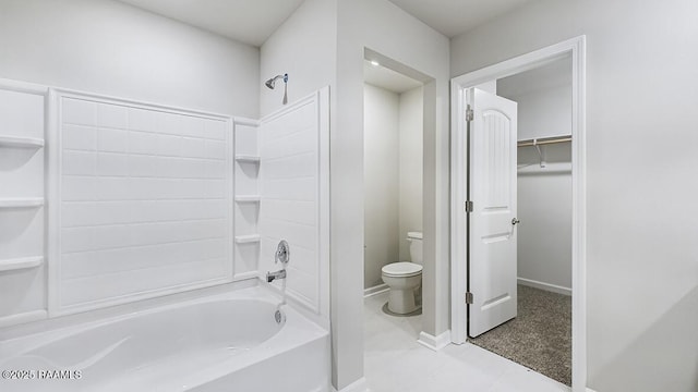 322 White Pine Dr, Lafayette, LA 70501 - full bath featuring shower / tub combination and tile patterned flooring