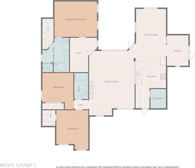 105 Clear Lake Dr, Lafayette, LA 70506 - view of floor plan / room layout