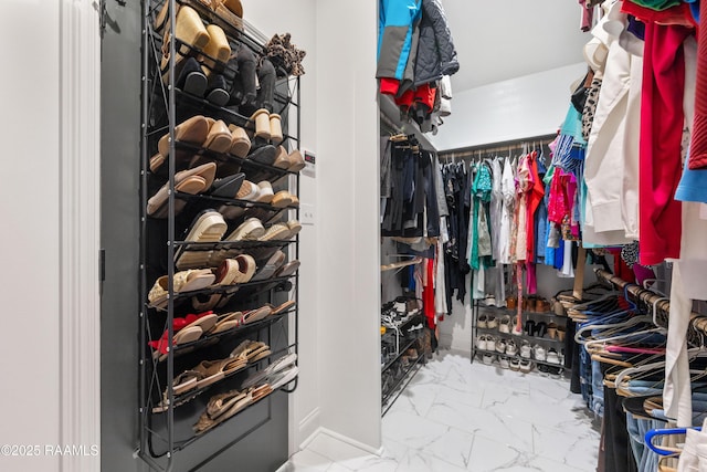 127 Lakes Edge Dr, Broussard, LA 70518 - spacious closet with marble finish flooring