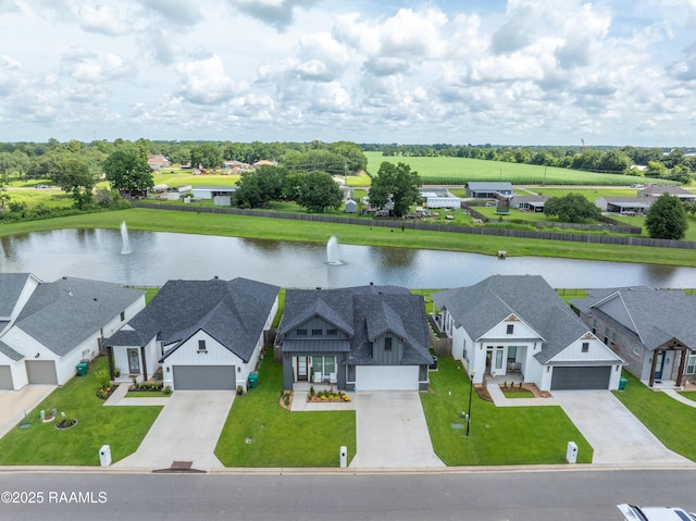 127 Lakes Edge Dr, Broussard, LA 70518 - aerial view of residential area with a nearby body of water