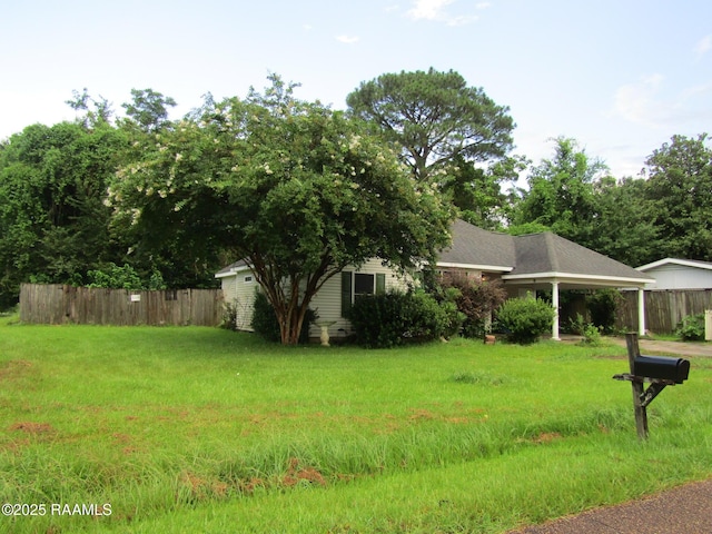 401 Aimee Dr, Carencro, LA 70520 - view of yard