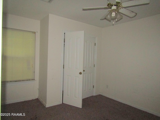 401 Aimee Dr, Carencro, LA 70520 - unfurnished bedroom with carpet flooring and a ceiling fan