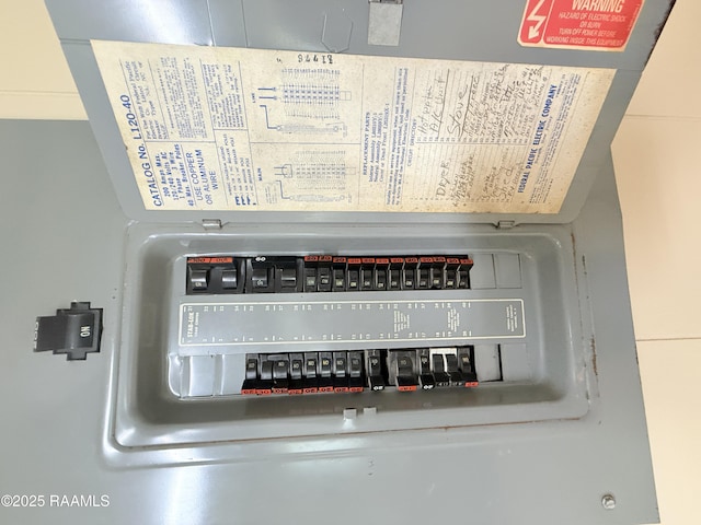 6516 Daspit Rd, New Iberia, LA 70563 - utility room with electric panel