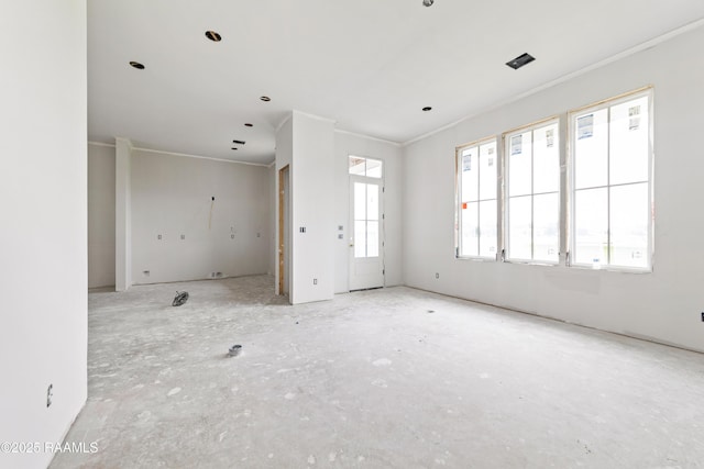 202 Keystone Dr, Scott, LA 70583 - spare room with ornamental molding