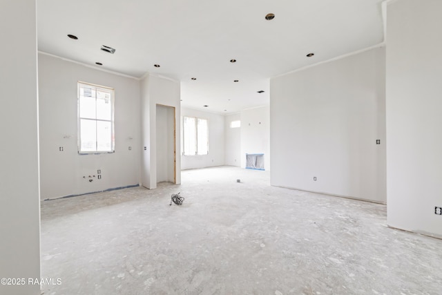 202 Keystone Dr, Scott, LA 70583 - spare room featuring crown molding