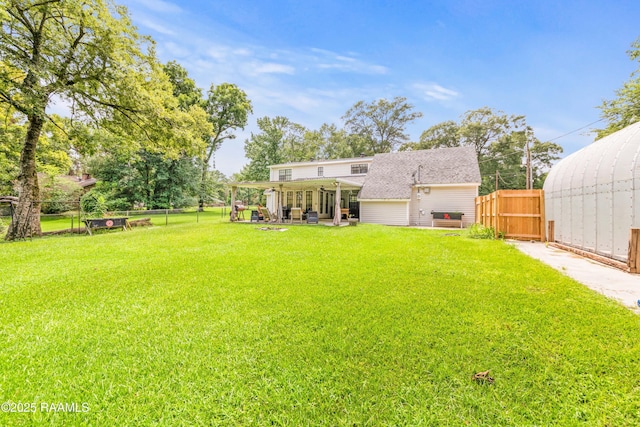 3317 Walnut Dr, Opelousas, LA 70570 - view of fenced backyard
