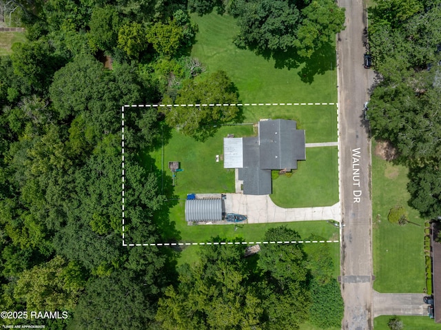 3317 Walnut Dr, Opelousas, LA 70570 - view of property location with property parcel outlined