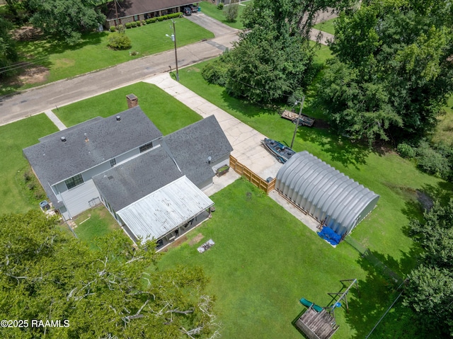 3317 Walnut Dr, Opelousas, LA 70570 - aerial view of property and surrounding area