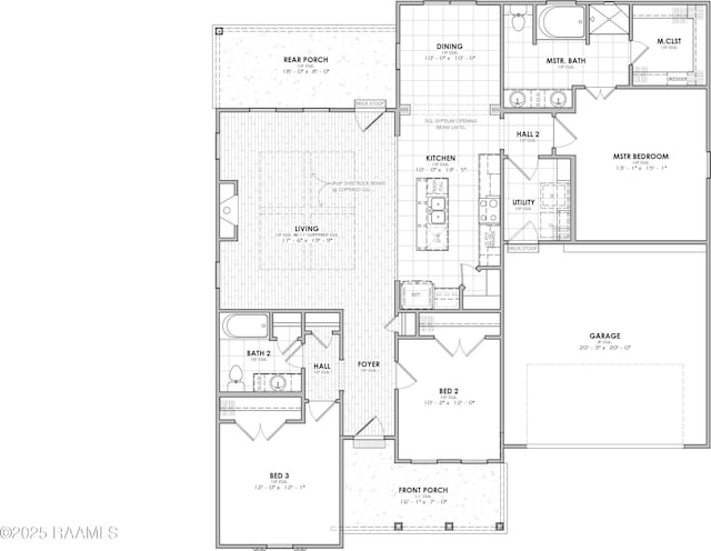 203 Fillmore Way, Lafayette, LA 70506 - view of room layout