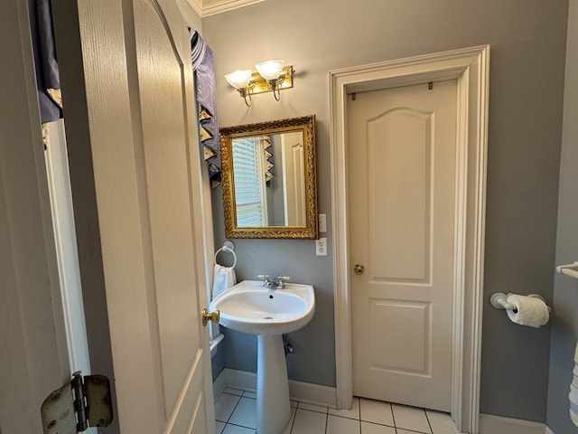 2451 Lake Douglas Rd, Bainbridge, GA 39819 - bathroom featuring baseboards and tile patterned flooring