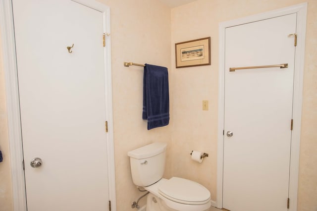 bathroom with toilet