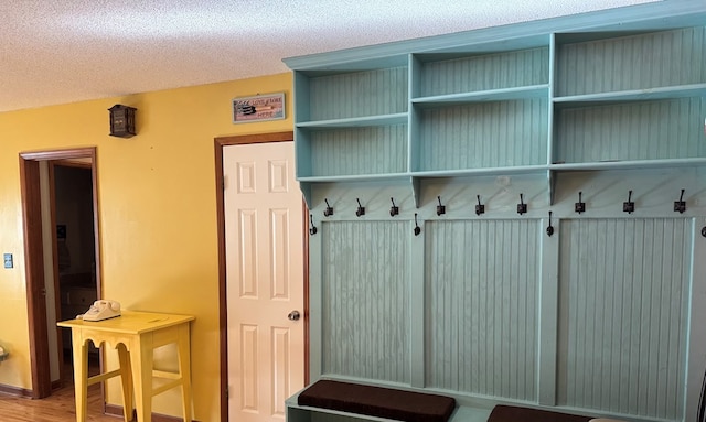 145 Robin Ln, Bainbridge, GA 39819 - mudroom with a textured ceiling and wood finished floors