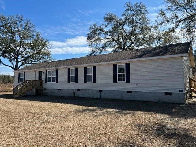 view of manufactured / mobile home