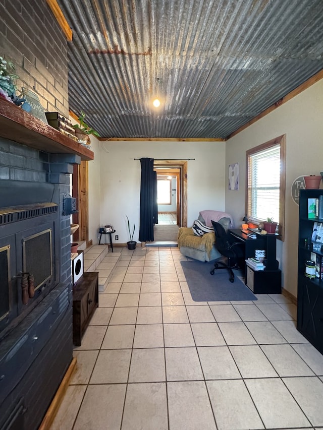 810 Three Notch Rd, Colquitt, GA 39837 - office area with light tile patterned floors and plenty of natural light