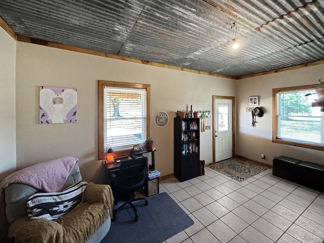 810 Three Notch Rd, Colquitt, GA 39837 - foyer with light tile patterned floors and a wealth of natural light