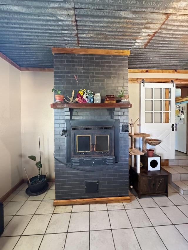 810 Three Notch Rd, Colquitt, GA 39837 - unfurnished living room with light tile patterned floors and baseboards