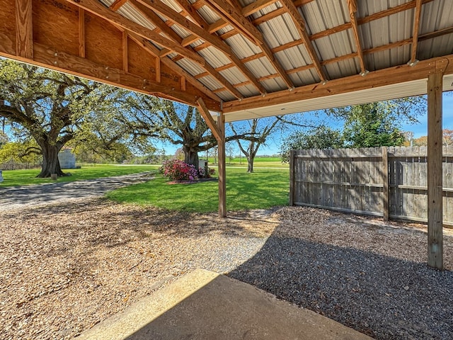 810 Three Notch Rd, Colquitt, GA 39837 - view of yard with fence