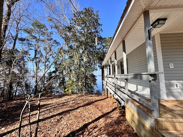 view of property exterior