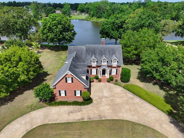 1389 Lake Front Dr, Cairo, GA 39828 - view from above of property featuring a large body of water