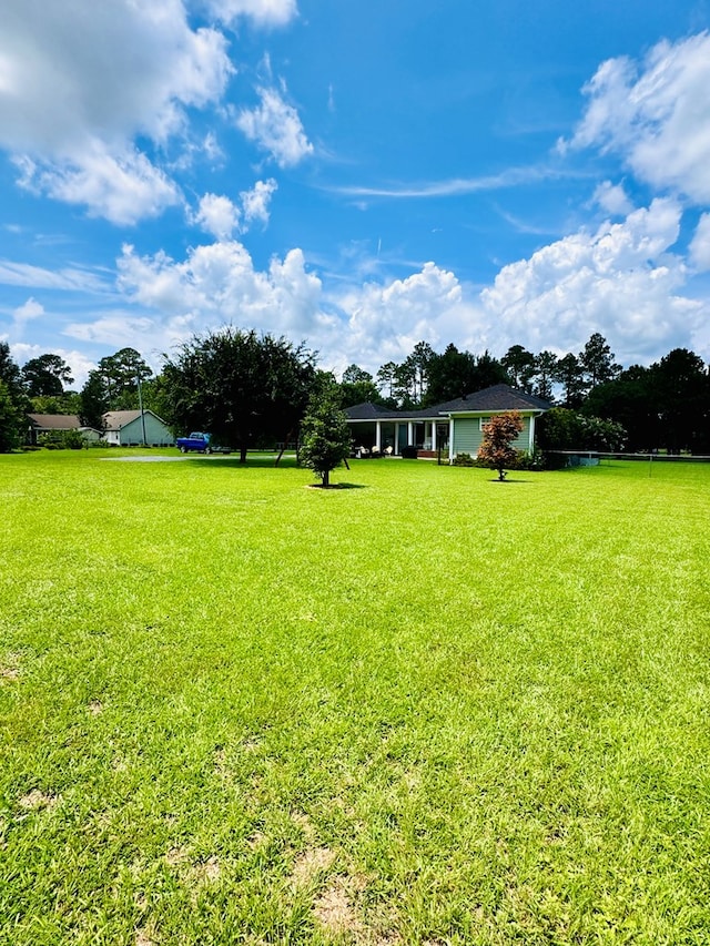 view of yard