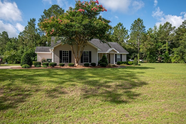 186 Turtle Pond Rd, Bainbridge, GA 39817 - ranch-style house with a front yard