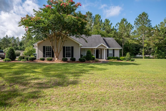186 Turtle Pond Rd, Bainbridge, GA 39817 - ranch-style house featuring a front yard
