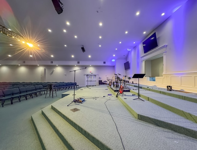 1101 Faceville Hwy, Bainbridge, GA 39819 - misc room with carpet floors and recessed lighting