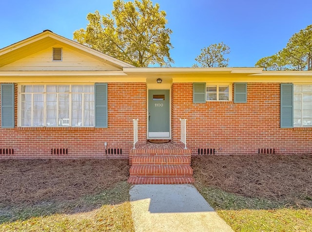 1100 E Pine St, Bainbridge, GA 39819 - ranch-style house with crawl space and brick siding
