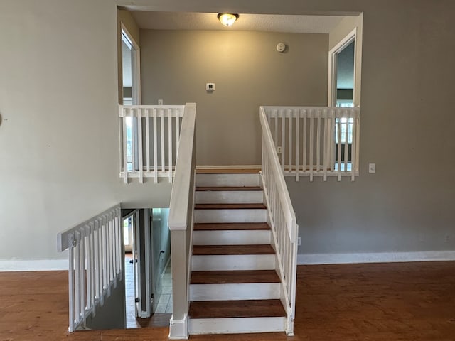 view of staircase