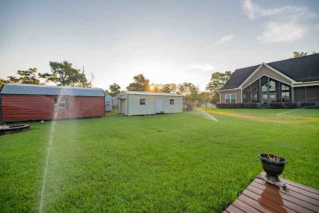 8030 Northwood Dr, Donalsonville, GA 39845 - view of yard with an outbuilding