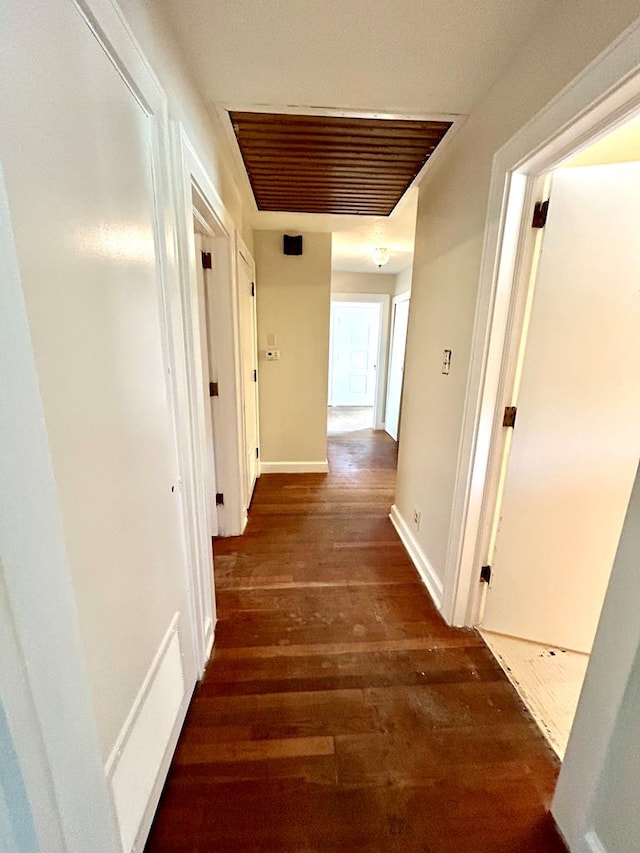 356 E Main St, Colquitt, GA 39837 - hall with hardwood / wood-style flooring and baseboards
