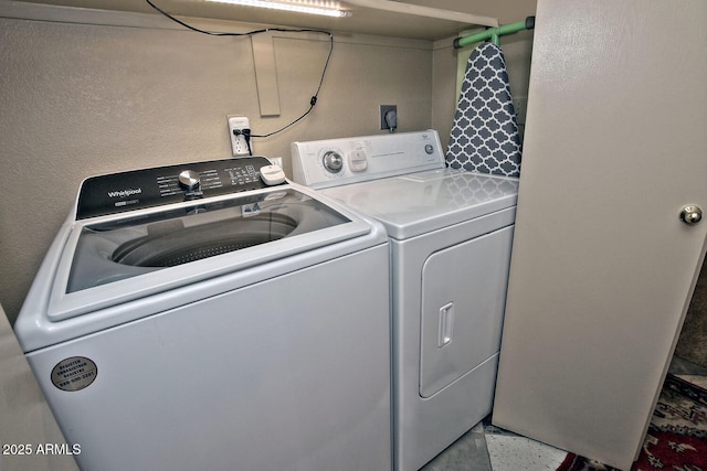 3510 E Hampton Ave Unit 74, Mesa, AZ 85204 - clothes washing area featuring separate washer and dryer