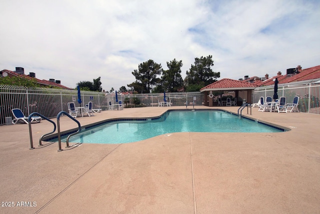 3510 E Hampton Ave Unit 74, Mesa, AZ 85204 - community pool with a patio, fence, and a gazebo
