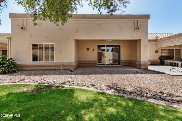 8874 W Piute Ave, Peoria, AZ 85382 - rear view of property featuring a patio and stucco siding