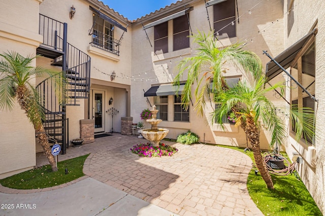 530 S Emerson St, Chandler, AZ 85225 - view of patio / terrace with stairs