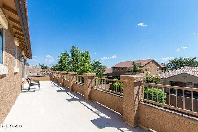 3693 E Sparrow Pl, Chandler, AZ 85286 - view of patio with a balcony
