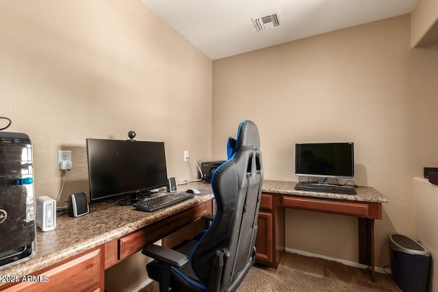 3693 E Sparrow Pl, Chandler, AZ 85286 - office area featuring carpet flooring