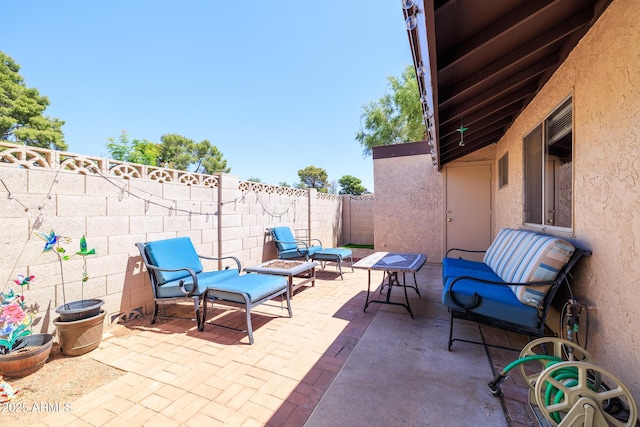 17802 N 45th Ave, Glendale, AZ 85308 - view of patio / terrace with a fenced backyard