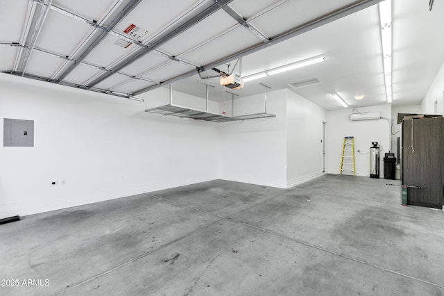 3038 E Longhorn Dr, Gilbert, AZ 85297 - garage with a garage door opener, electric panel, and baseboards