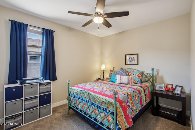 5724 N 108th Ave, Phoenix, AZ 85037 - bedroom with carpet floors, ceiling fan, and cooling unit