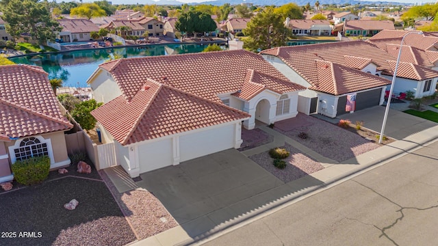 birds eye view of property featuring a residential view