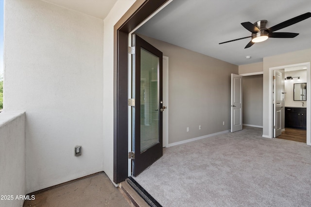3010 N 37th St Unit 6, Phoenix, AZ 85018 - balcony with ceiling fan