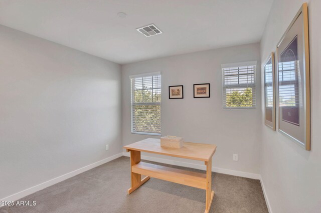 242 N Crosscreek Dr, Chandler, AZ 85225 - carpeted home office featuring baseboards